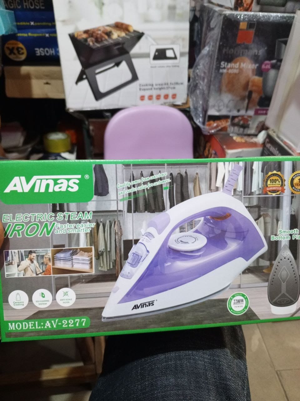 Kitchen utensils and electronics as well as daily appliances